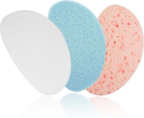 اسفنجة فخار للصلصال، اسفنجة تنظيف وتشكيل الطين لفناني الفخار والطين (مجموعة من 3 قطع) تأتي في 3 كثافة مختلفة لسهولة التعرف والاستخدام in Kuwait