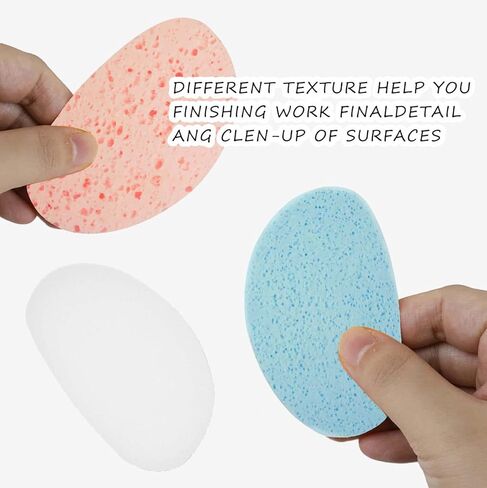 اسفنجة فخار للصلصال، اسفنجة تنظيف وتشكيل الطين لفناني الفخار والطين (مجموعة من 3 قطع) تأتي في 3 كثافة مختلفة لسهولة التعرف والاستخدام in Kuwait