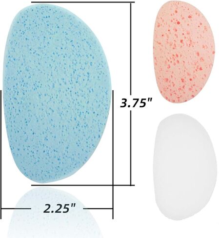 اسفنجة فخار للصلصال، اسفنجة تنظيف وتشكيل الطين لفناني الفخار والطين (مجموعة من 3 قطع) تأتي في 3 كثافة مختلفة لسهولة التعرف والاستخدام in Kuwait