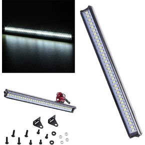 Hobbyfire Super Bright RC LED Light Bar Kit Roof LED Lamp 36 LEDs for TRX4 Slash 2WD 4X4 SCX10 & SCX10 II 90046 Redcat Gen7 Gen 8 Arrma RC4WD D90 RC Rock Crawler Car (Type 2)