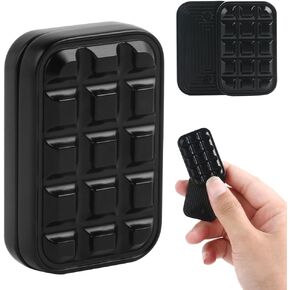 STONESTAR Metal Brick Fidget Slider - Magnetic Metal Fidget Toy EDC Fidget Toys for Adults, ADHD Anxiety Stress Relief Toys Haptic Sliders, Ideal Gifts for Father & Friends (Black)