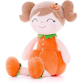 Gloveleya Christmas Reindeer Girl Doll – Soft Plush Doll with Gift Box and Card, for Girls 2-8 Ages, 16-inch