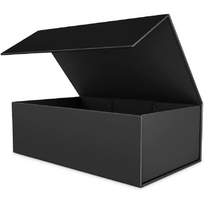 Gift Box White with Magnetic Closure Lid 10" X 6" X 3" Gift Box for Presents,Luxury for Gift Packaging, Bridesmaid Gifts Box, Magnetic Gift Box for Gifts, Cute Box,Birthday Gift Box,Christmas Gift Box