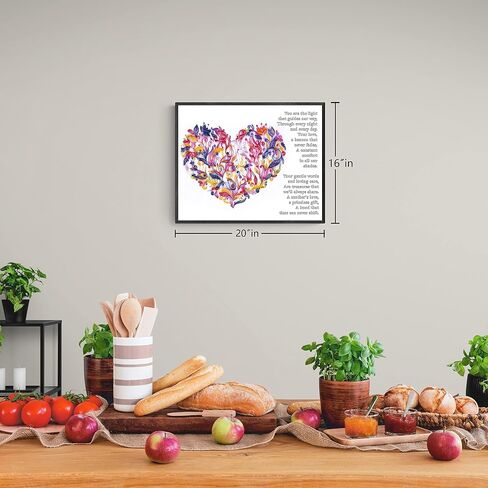Uniquilling Mother‘s Day Gifts Quilling Kits Paper Quilling Kit for Adults Beginner, Mother Day Decorations, Gift for Mom, 16 * 20in- Basic in Saudi Arabia