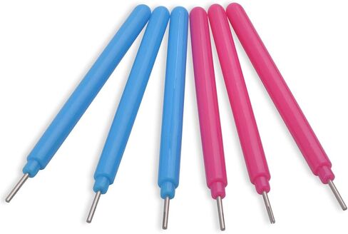 مجموعة ادوات لف الورق، 6 قطع من ادوات لف الورق المشقوقة، قطعة واحدة من مدرب لف التجعيد وقطعة واحدة من مشط اللف لمشاريع الورق الحرفية اليدوية in Kuwait