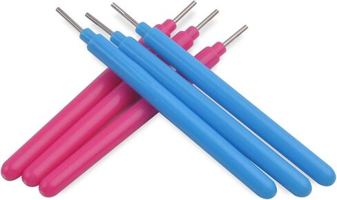 مجموعة ادوات لف الورق، 6 قطع من ادوات لف الورق المشقوقة، قطعة واحدة من مدرب لف التجعيد وقطعة واحدة من مشط اللف لمشاريع الورق الحرفية اليدوية in Kuwait