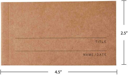 Flip Book 3 Pack - 88 Blank Animation Paper Sheets per Flipbook (176 Pages) - 4.5 x 2.5 Inches - for Sketching and Cartoon Creation in Saudi Arabia