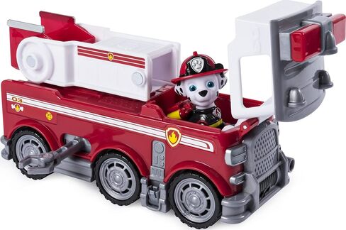 Paw Patrol Ultimate Rescue - Marshall's Ultimate Rescue Fire Truck with Moving Ladder and Flip-Open Front Cab, Ages 3 and Up in Saudi Arabia
