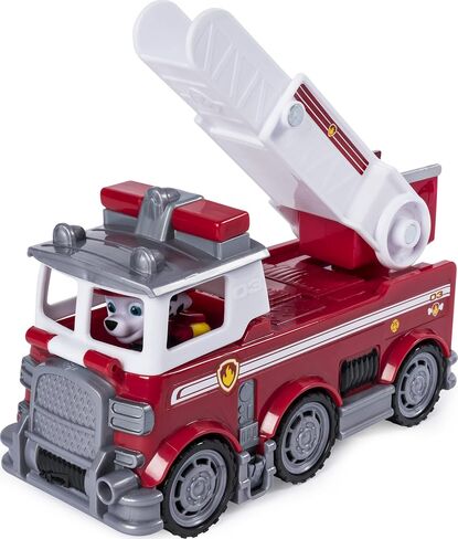 Paw Patrol Ultimate Rescue - Marshall's Ultimate Rescue Fire Truck with Moving Ladder and Flip-Open Front Cab, Ages 3 and Up in Saudi Arabia