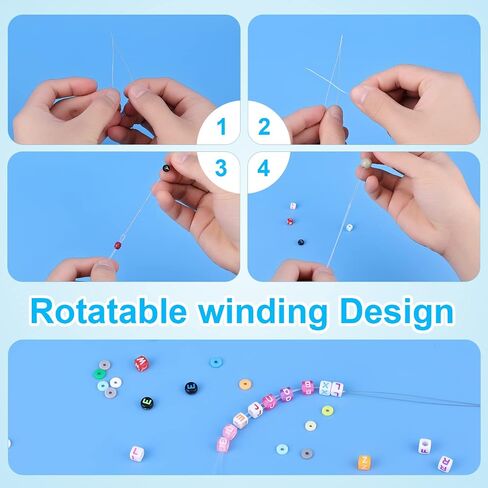SAVITA 37pcs Beading Needles,Beading Needles Set for Jewelry Making, Stainless Steel Beading Needles Tools Lightweight for Bracelets Necklaces Rings Making for Sewing DIY Crafts in Saudi Arabia