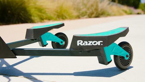 سكوتر Razor DeltaWing باللون الأسود/الأخضر النعناعي، مقاس واحد in Saudi Arabia