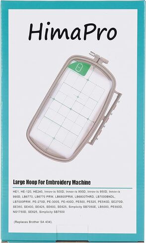 5 بوصة × 7 بوصة آلة تطريز بروذر SE270D SE350 SE400 SE600 LB6770 LB6800 HE120 HE240 NV500D NV900D NV950D PE300 PE400D PE500 PE525 PE540D BabyLock Intrigue BLI (يستبدل SA434) in Kuwait