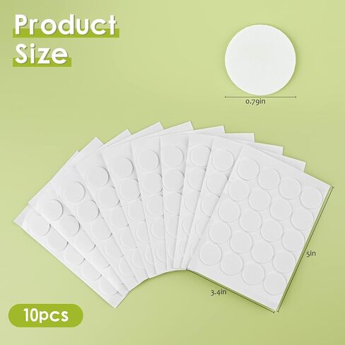 200PCS Candle Wick Sticker，Adhere Steady in Hot Wax,Candle Making Double-Sided Sticker Heat-Resistant Candle Sticker，Resistance Double-Sided Stickers for Candle Making in Saudi Arabia