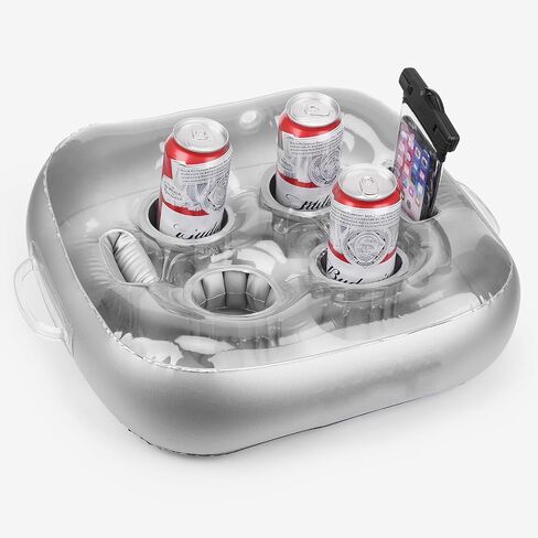 Drink Holder,Drink Float for Beach Party,Accessories for Pool &Hot Tub with Multi-Use Large Capacity in Saudi Arabia