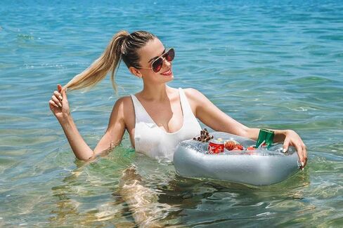 Drink Holder,Drink Float for Beach Party,Accessories for Pool &Hot Tub with Multi-Use Large Capacity in Saudi Arabia