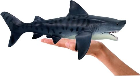 Blue Whale Shark Action Figure Toys, Sea Life Shark Animal Figurine Ocean World Realistic Marine Animal, Great for Bath Toys, Beach Toys Birthday Cake Copper for Kids in Saudi Arabia