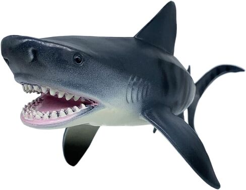 Blue Whale Shark Action Figure Toys, Sea Life Shark Animal Figurine Ocean World Realistic Marine Animal, Great for Bath Toys, Beach Toys Birthday Cake Copper for Kids in Saudi Arabia