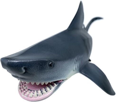 Blue Whale Shark Action Figure Toys, Sea Life Shark Animal Figurine Ocean World Realistic Marine Animal, Great for Bath Toys, Beach Toys Birthday Cake Copper for Kids in Saudi Arabia