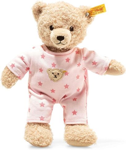 Steiff Baby Teddy & Me Teddy Bear Boy with Pajamas, Beige/Blue in Kuwait