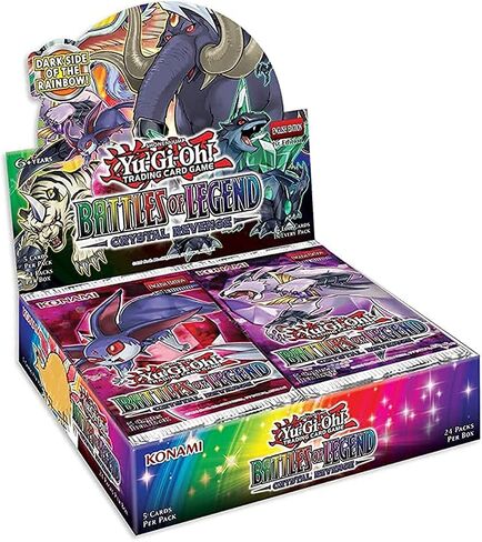 يو- جي-اوه! TCG: Battles of Legend - Crystal Revenge Booster Box in Saudi Arabia