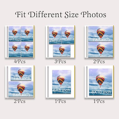 ألبوم صور هولوري لاصق ذاتي 4 × 6 5 × 7 3 × 5 8 × 10 سجل قصاصات مغناطيسية ذاتية اللصق صفحة يدوية الصنع ألبوم كتاب الخردة بنفسك، غطاء كتاب مطبوع تصميم رخامي مع قلم معدني in Kuwait