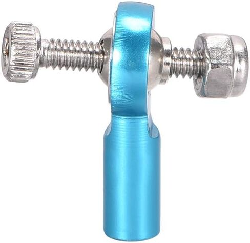 uxcell 4 PCS M2/2mm 15mm Linkage Rod End Tie Rod End Ball Head Joint Adapter Blue for RC Crawler Boat in Saudi Arabia