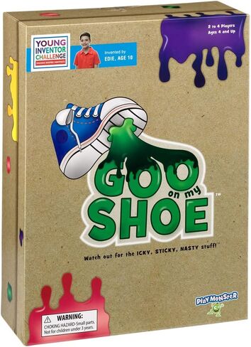 Goo on My Shoe - Silly, Sticky Family Board Game - Made by Kids for Kids - for Ages 4+ - 2-4 Players in Saudi Arabia