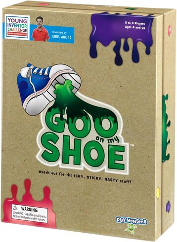 Goo on My Shoe - Silly, Sticky Family Board Game - Made by Kids for Kids - for Ages 4+ - 2-4 Players in Saudi Arabia