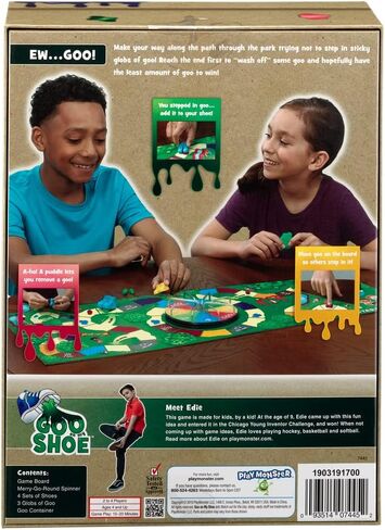 Goo on My Shoe - Silly, Sticky Family Board Game - Made by Kids for Kids - for Ages 4+ - 2-4 Players in Saudi Arabia