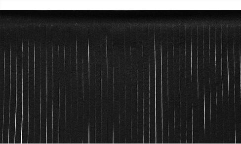 Trims by the Yard 4" Matte Finish Vegan Leather Fringe Trim, Dark Brown (5 Yard Cut) in Saudi Arabia