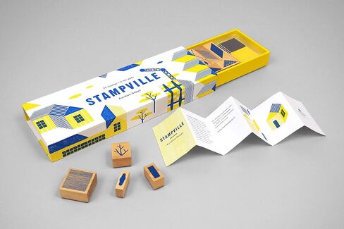 Stampville: 25 stamps + 2 ink pads in Saudi Arabia