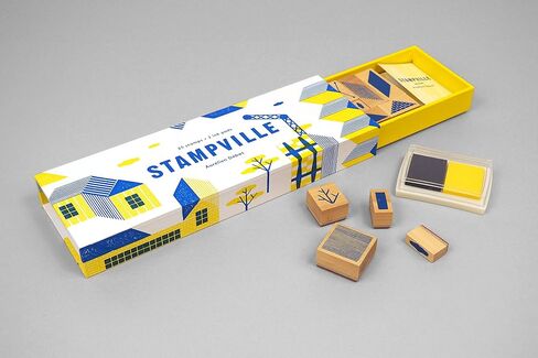 Stampville: 25 stamps + 2 ink pads in Saudi Arabia