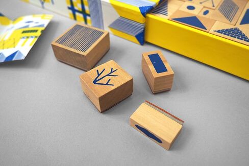 Stampville: 25 stamps + 2 ink pads in Saudi Arabia