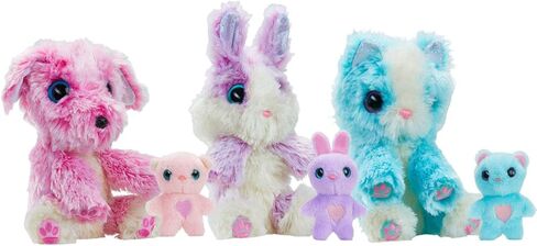 دمية سكرف ايه لوفز الغامضة للام والطفل من ليتل لايف | تكشف عن الحيوانات الاليفة وغسلها والعريس وانقاذ الحيوانات الاليفة - قد تختلف الانماط، متعددة الالوان، 30111 in Kuwait