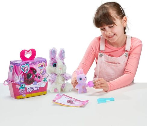 دمية سكرف ايه لوفز الغامضة للام والطفل من ليتل لايف | تكشف عن الحيوانات الاليفة وغسلها والعريس وانقاذ الحيوانات الاليفة - قد تختلف الانماط، متعددة الالوان، 30111 in Kuwait