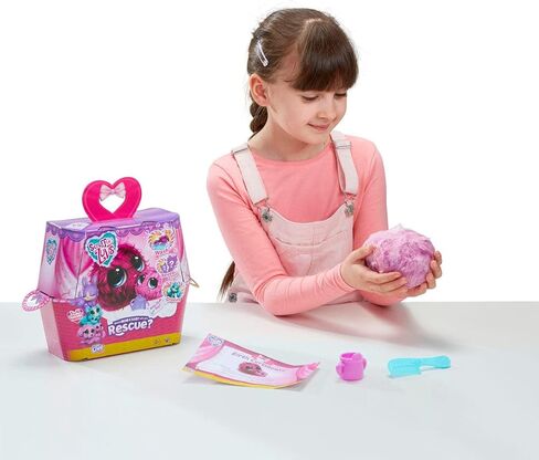 دمية سكرف ايه لوفز الغامضة للام والطفل من ليتل لايف | تكشف عن الحيوانات الاليفة وغسلها والعريس وانقاذ الحيوانات الاليفة - قد تختلف الانماط، متعددة الالوان، 30111 in Kuwait