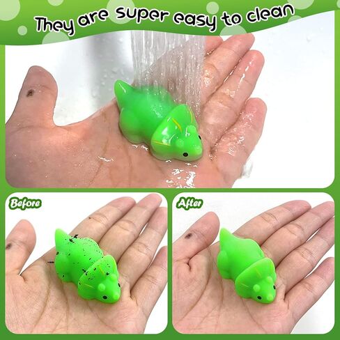 ألعاب الديناصورات الإسفنجية موتشي، 20 قطعة من حيوانات الديناصورات الإسفنجية مع قطعتين من بيض الديناصورات، فكرة حشو للتخزين وحشو هدايا فريدة للأطفال والمراهقين والبالغين والأولاد والبنات لحفلات عيد الميلاد 4-8 12 in Kuwait