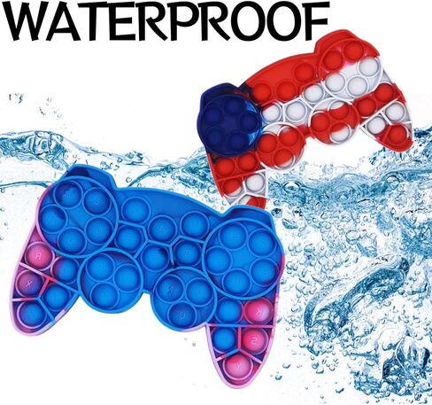 وحدة التحكم في ألعاب البوب، لعبة الأرقام والحروف الأبجدية للوحة الألعاب بوب بابل، تهجئة الحروف وتخفيف التوتر والتوحد، الاحتياجات الخاصة من السيليكون، ألعاب حسية من السيليكون، ألعاب الضغط للأطفال والأطفال البالغين (24 قطعة متعددة الألوان) in Kuwait