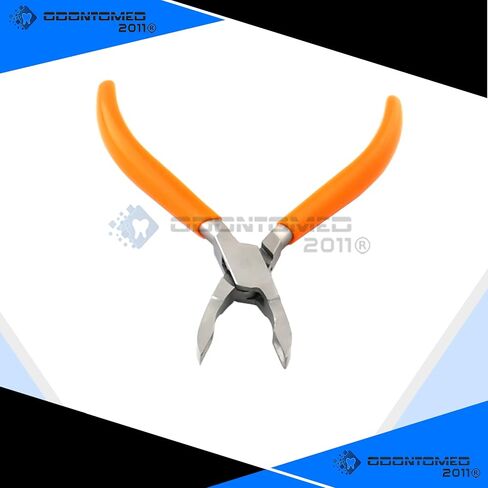 OdontoMed2011 5 "حلقة القفز/حلقة إغلاق كماشة مع مقبض مقبض برتقالي اللون ODM in Saudi Arabia