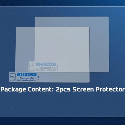 قطعتان من واقي الشاشة الزجاجي المقسى 3.5 بوصة طبقة حماية شفافة كريستالية لوحدة التحكم في الألعاب Anbernic RG35xx RG353VS Miyoo Mini Plus in Kuwait