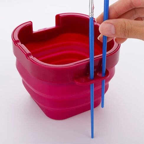 Paint Saver Storage Palette Box 16-Well Portable Airtight (Red, 0.95"x 4.6"x 3.5") in Saudi Arabia