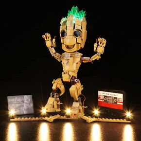 BrickBling LED Light Kit Compatible with Lego 76217 Building Set, Creative Lighting, No Model Included in Kuwait