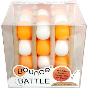 Bounce Battle Wood Edition Ping Pong Ball Bounce Game for Kids and Adults in Saudi Arabia