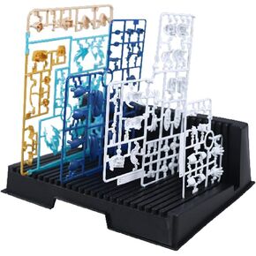 Model Display Shelf,Model Display Rack,Gundam Model Parts Shelf,Suitable for Gundam Model Stand Action Figure Stand and HG, MG and RG Model Character. (VT-3) in Saudi Arabia