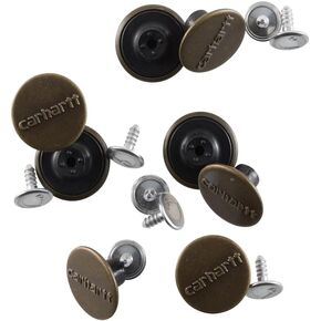 Carhartt Button Kit, Large, Antique Brass in Saudi Arabia