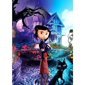 مجموعات طلاء الماس المرجاني 5D للبالغين، رسوم متحركة كرتونية دائرية كاملة الحفر الكريستالي وحجر الراين والتطريز عبر الغرز الفنية القماشية لديكور الحائط المنزلي، 12 بوصة × 16 بوصة in Kuwait