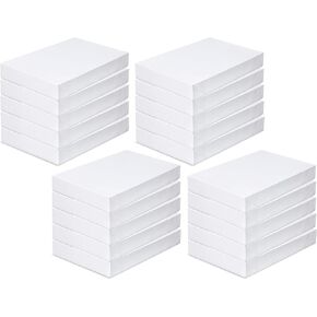ALEF 14in x 9.5in x 2in White Shirt Gift Wrap Boxes with Lids (10-Pack),Father's Day