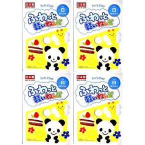 YACHIYO DAISO Soft Clay Lightweight Fluffy Packs (1 Set, White) in Kuwait
