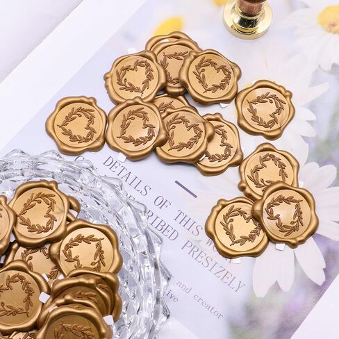 swangsa 90pcs عيد ميلاد سعيد ملصقات ختم الشمع، أحمر الذهب الأخضر حفلة عيد الميلاد دعوة مغلف ملصقات ختم ملصقات الشمع ذاتية اللصق للدعوة، بطاقات المعايدة، تغليف الهدايا in Kuwait