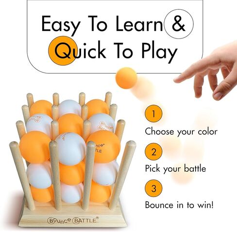 مجموعة ألعاب Bounce Battle (الإصدار الرخامي) - لعبة إدمانية تعتمد على الإستراتيجية والمهارة والفرصة in Kuwait